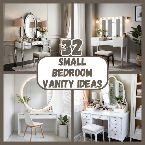32 Small Bedroom Vanity Ideas