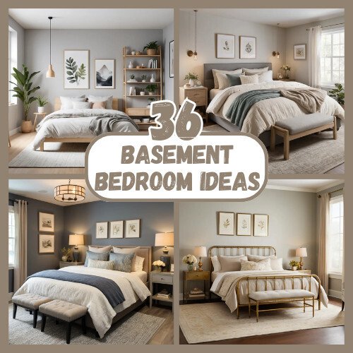 36 Basement Bedroom Ideas