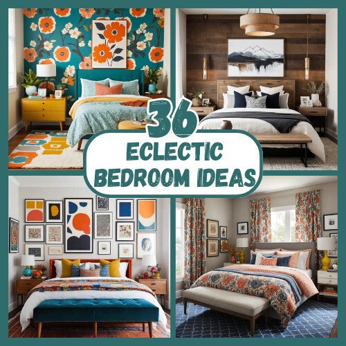 36 Eclectic Bedroom Ideas