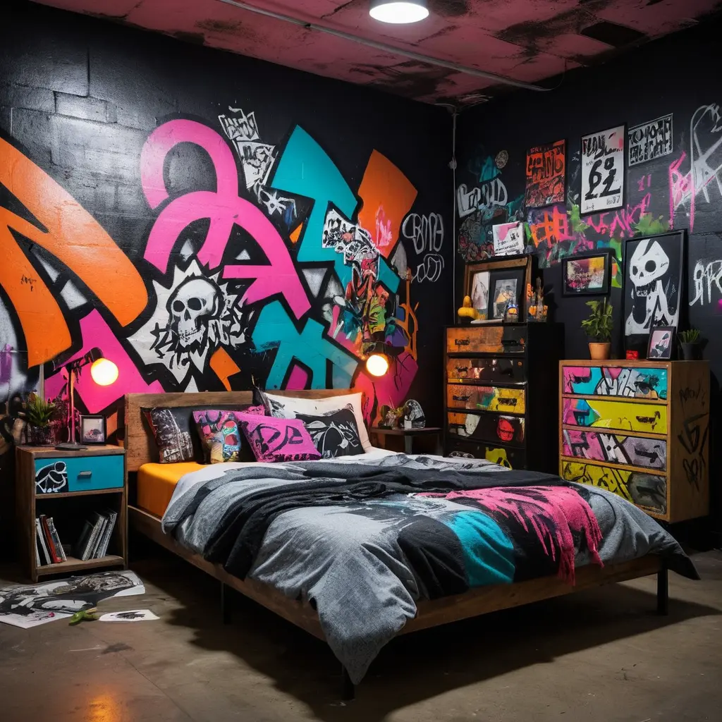 Abstract Graffiti Art
