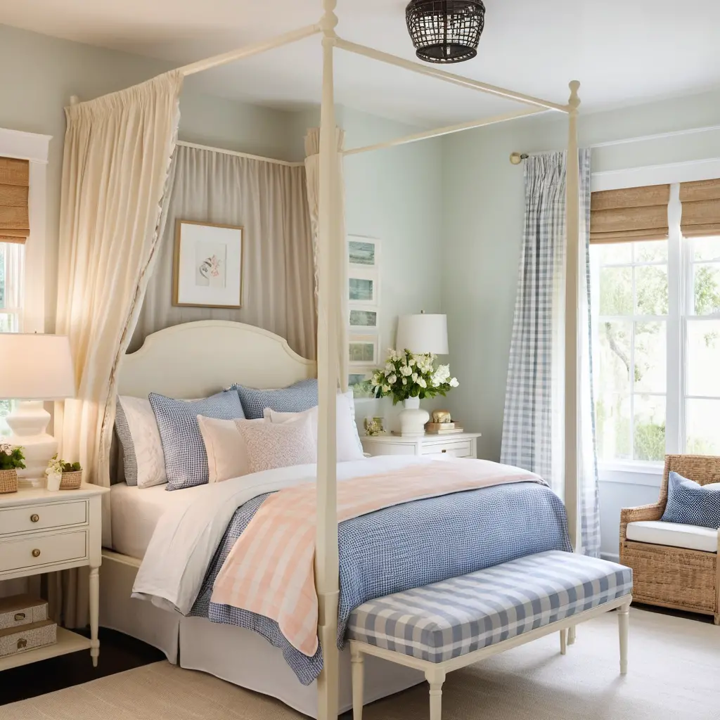 Add a Canopy Bed for Elegance