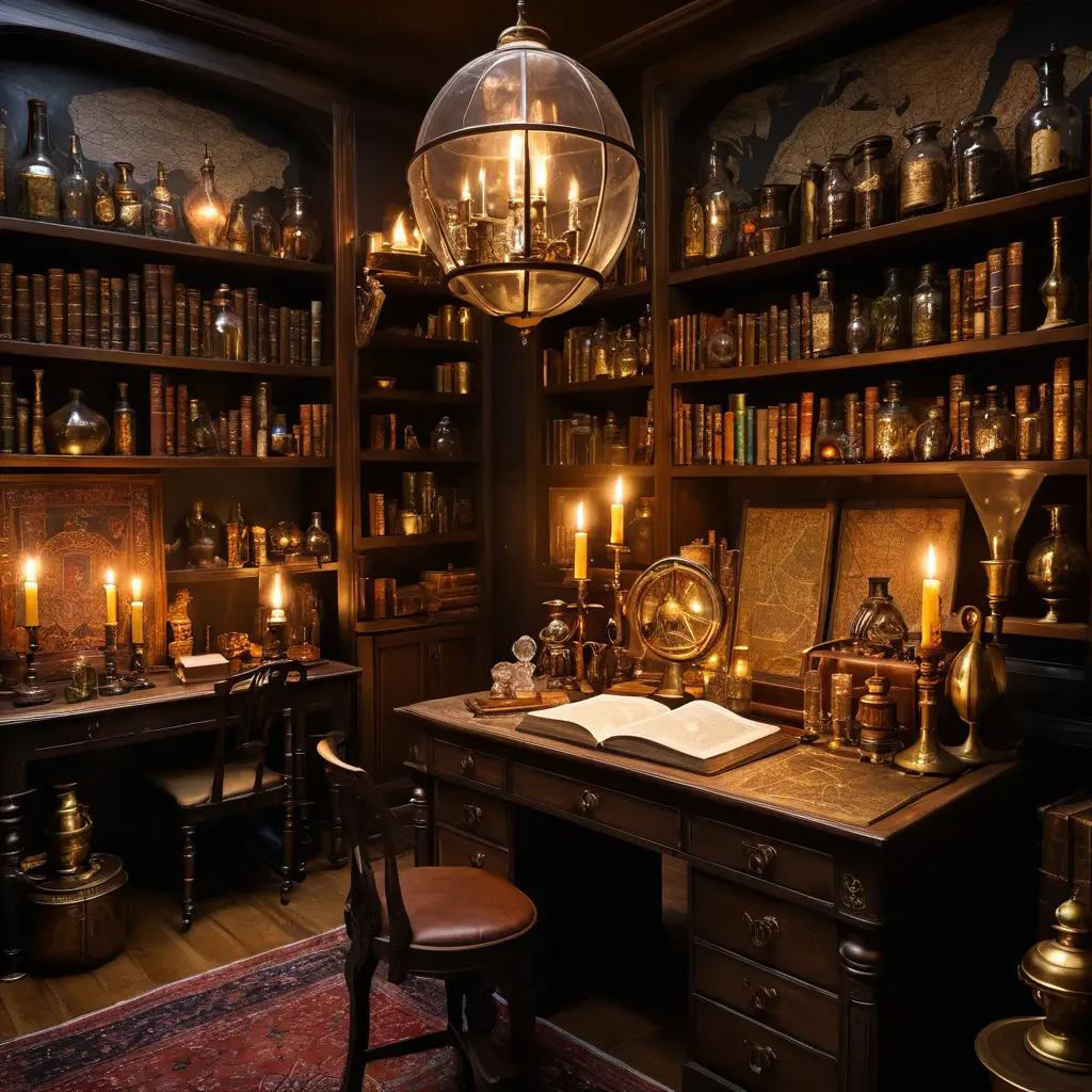 Alchemist’s Study Bedroom