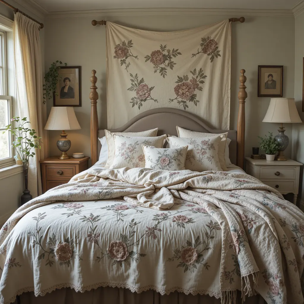 Antique Quilts and Throw Blankets