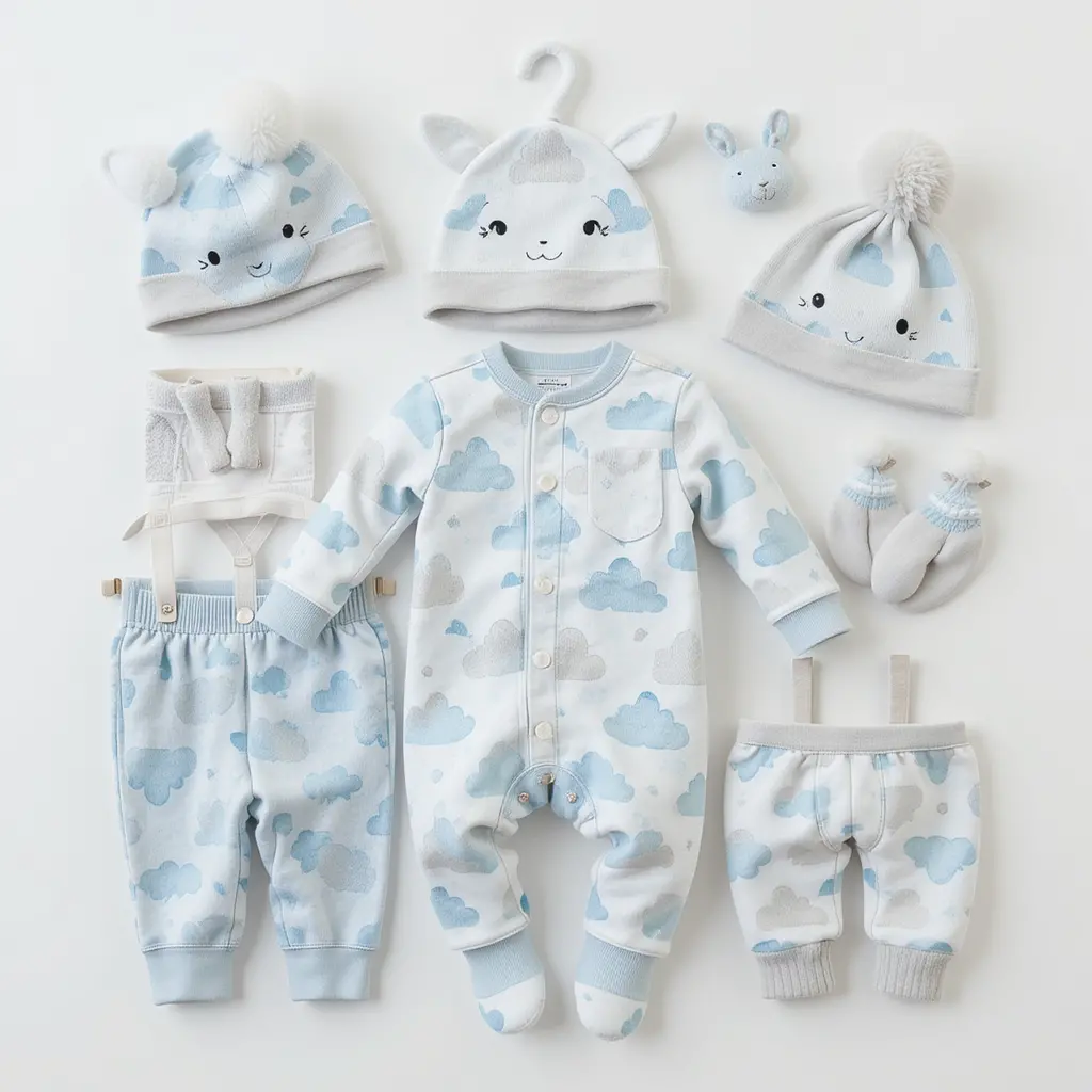 Baby Cloud Socks and Clothing