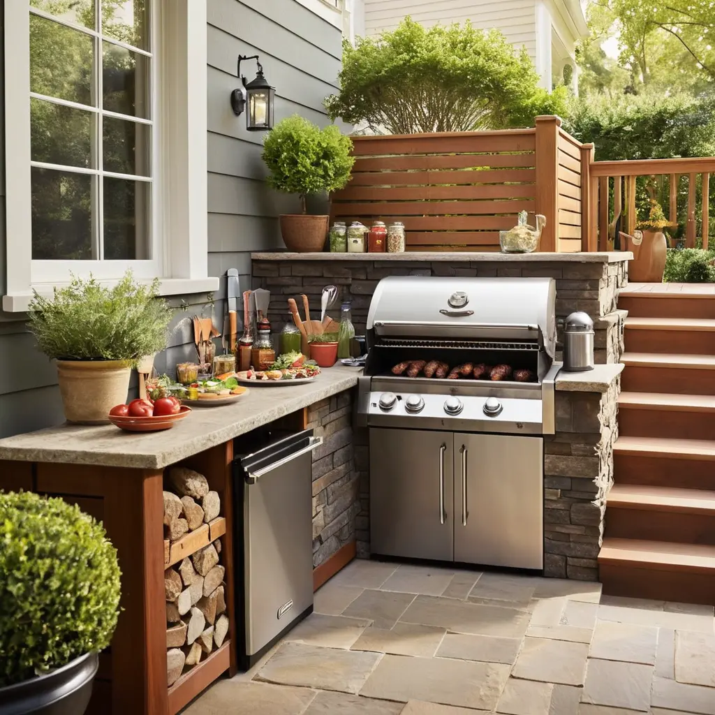 Barbecue or Grill Nook