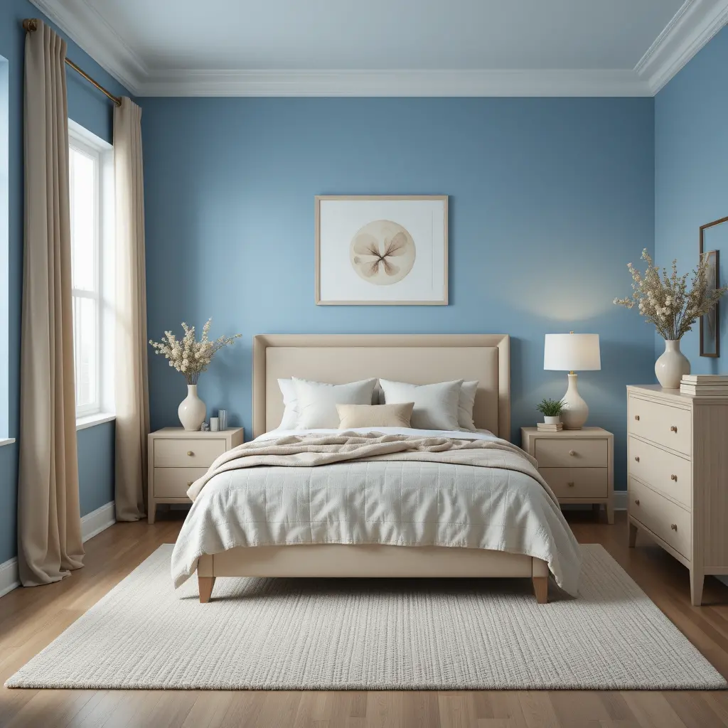 Blue and Beige Color Scheme
