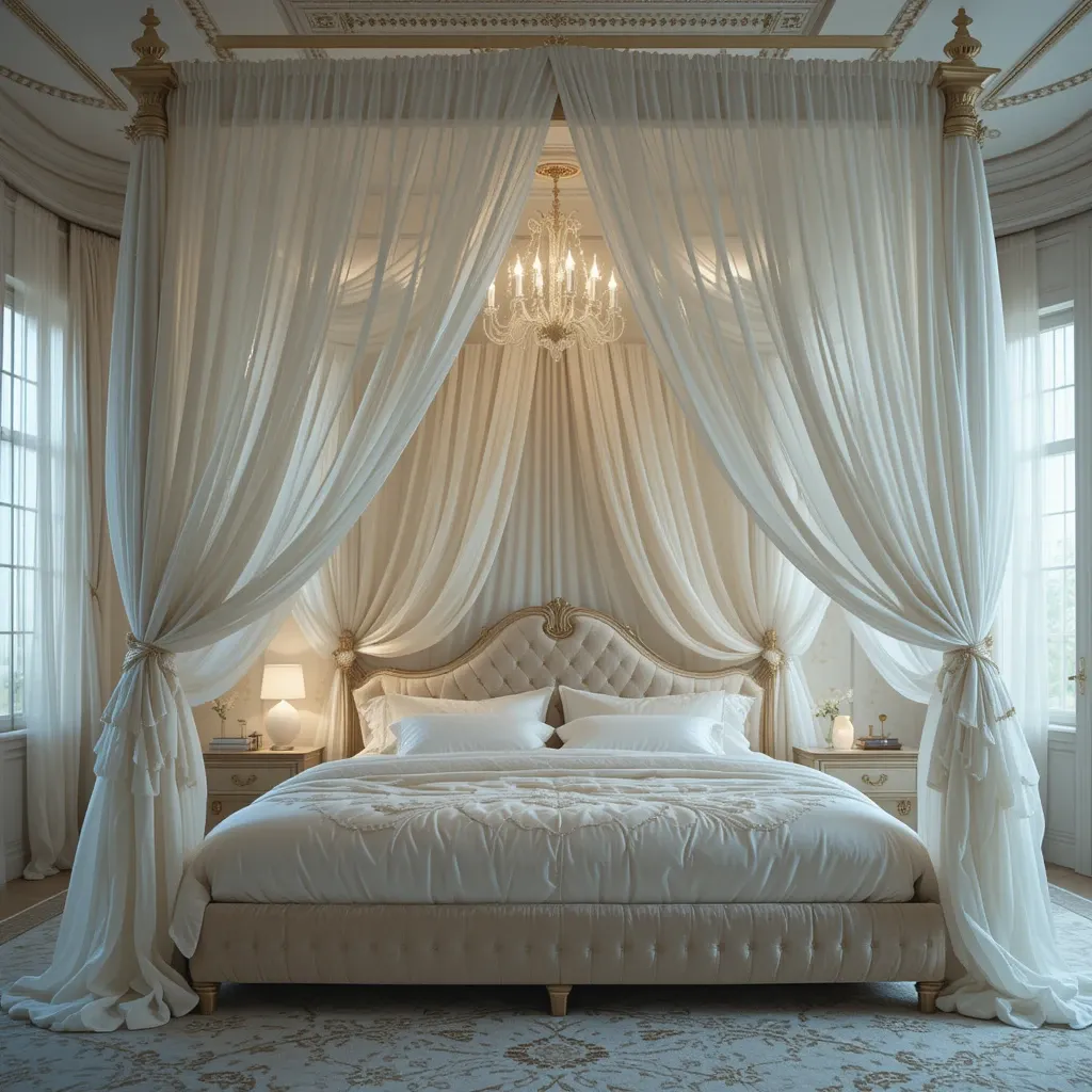 Canopy with Draped Ceiling