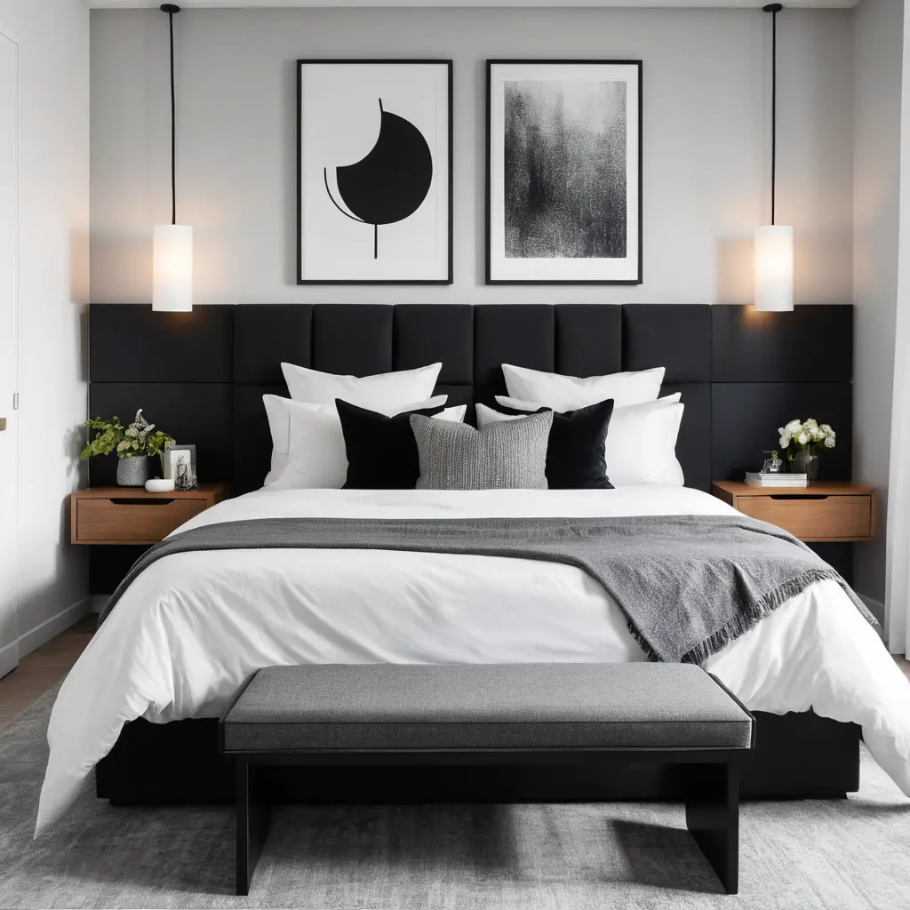 Choose a Black Headboard