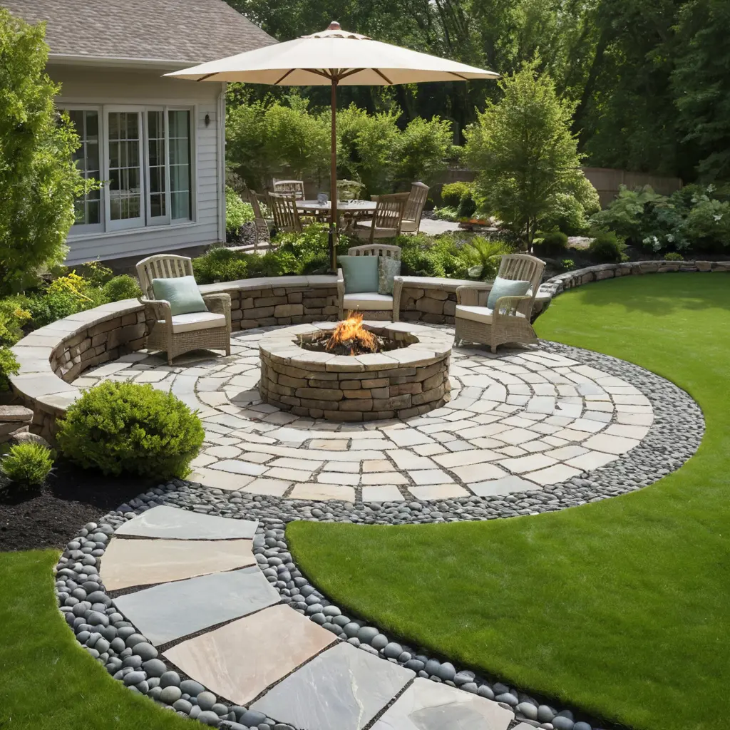 Circular Stone Border