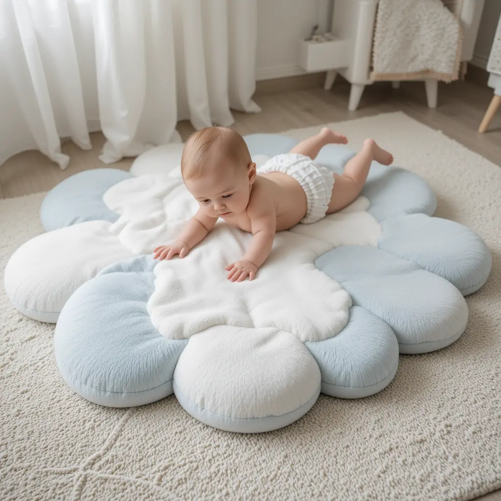 Cloud-Shaped Playmat