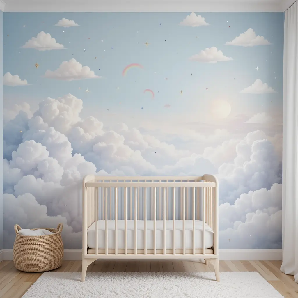 Cloud Wall Mural