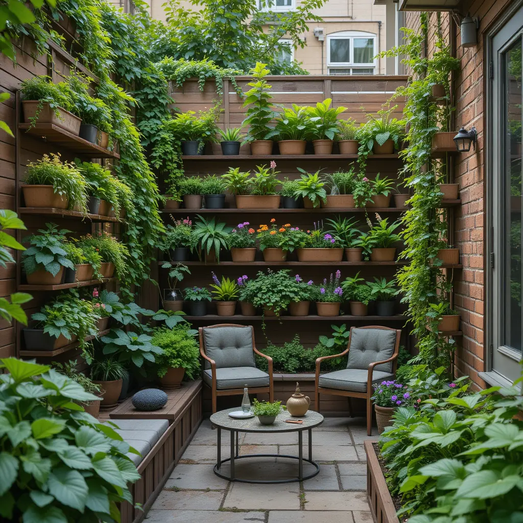 Compact Vertical Garden