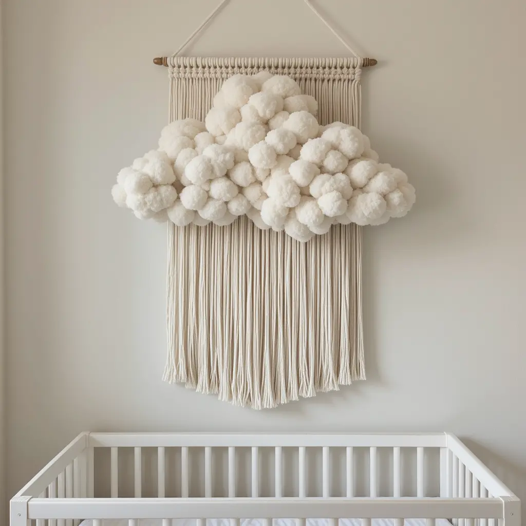 Cotton Cloud Wall Hanging