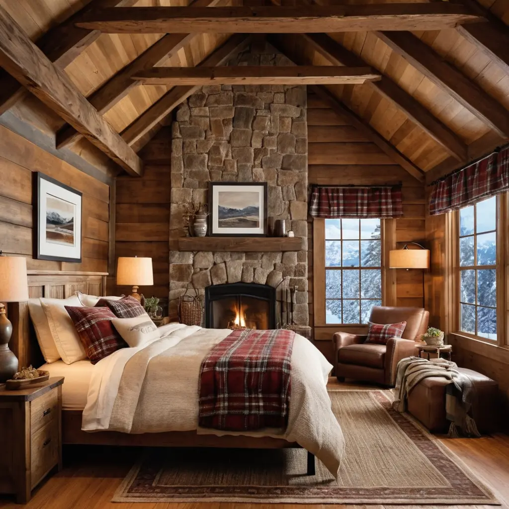 Cozy Cabin Bedroom