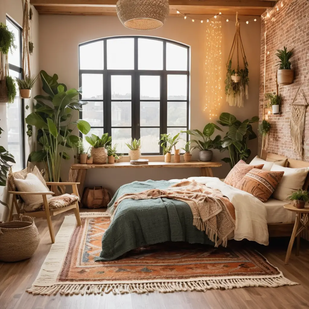 Create a Boho-Inspired Loft Bedroom