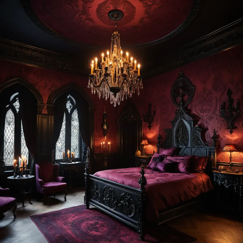 Dark Floral Patterns