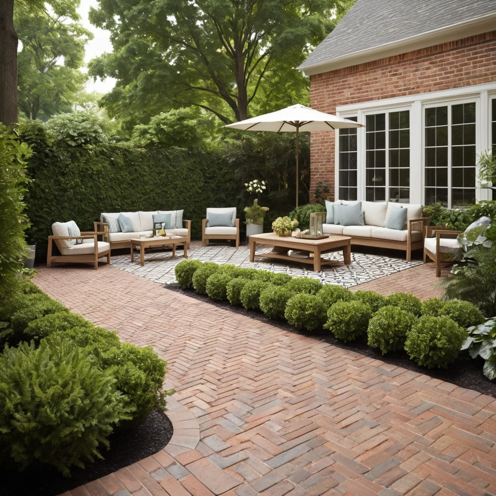 Diagonal Brick Design