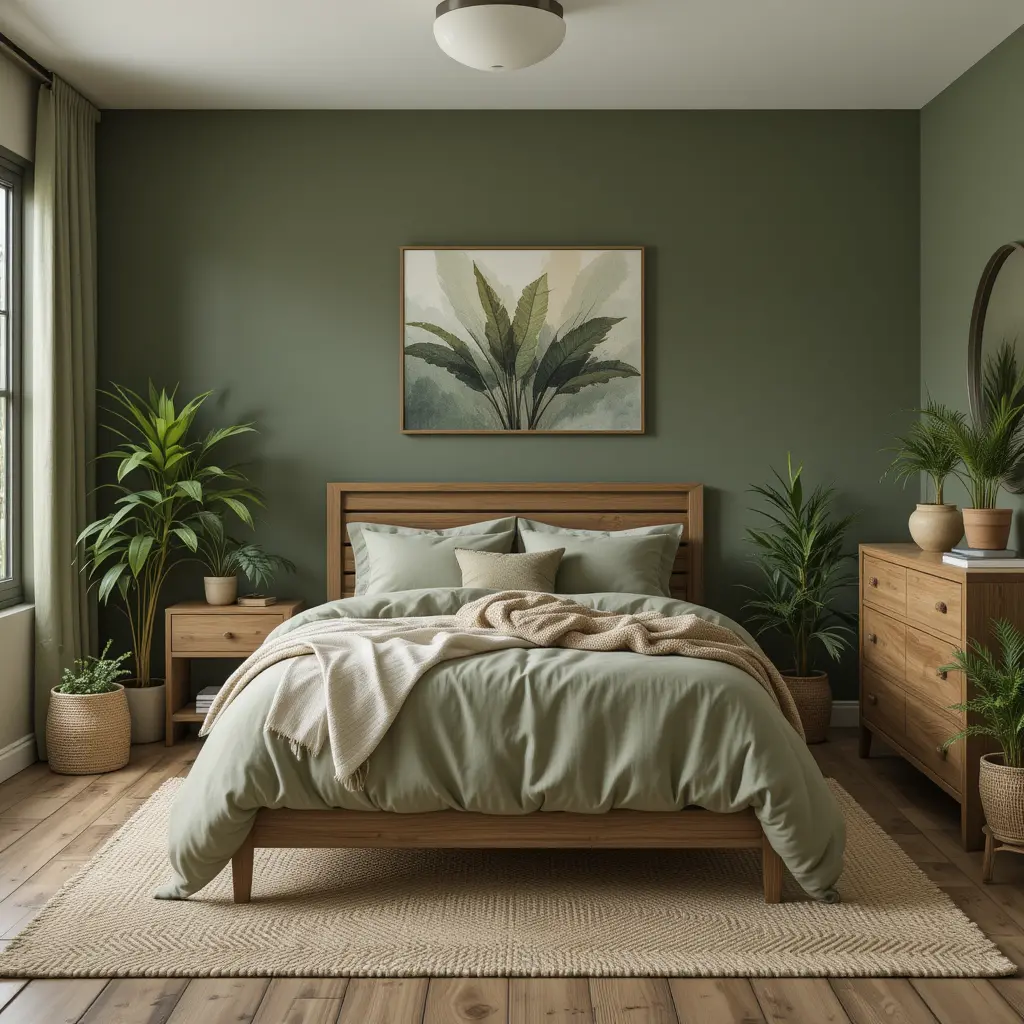 Earthy Green Tones