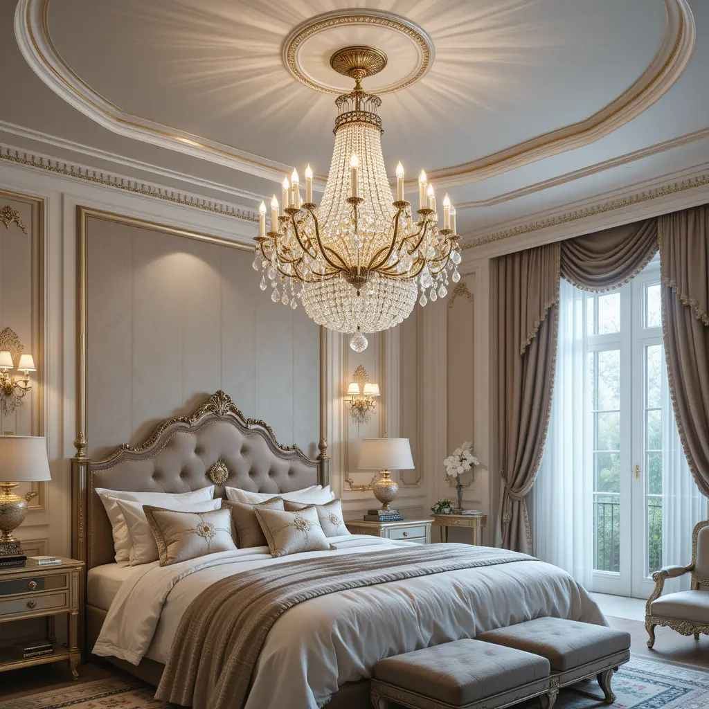 Elegant Crystal Chandelier