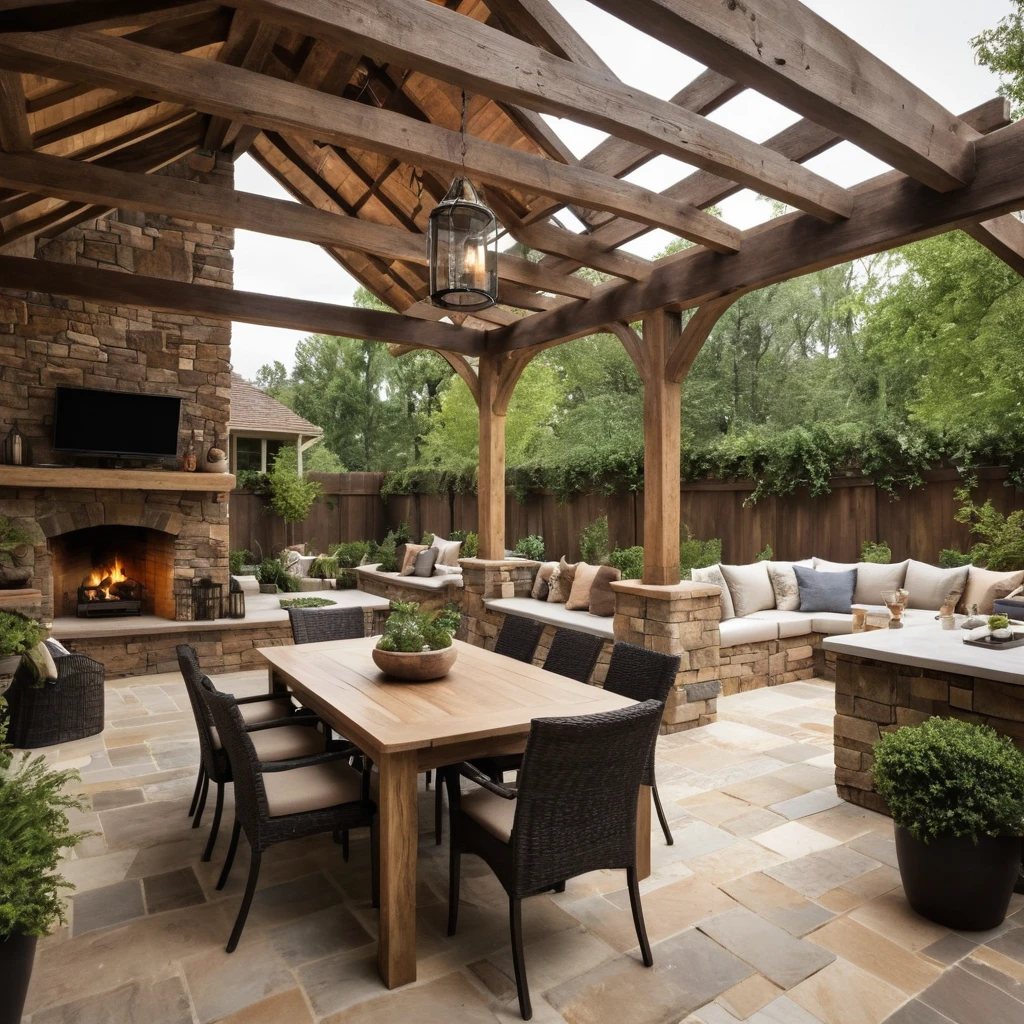 Exposed Beam Roof Extension