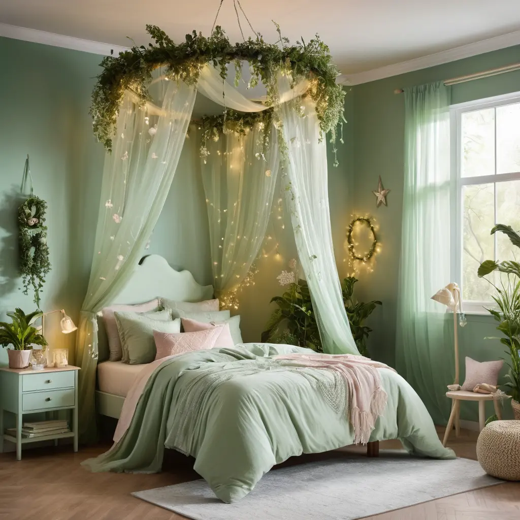 Fairy Green Bedroom