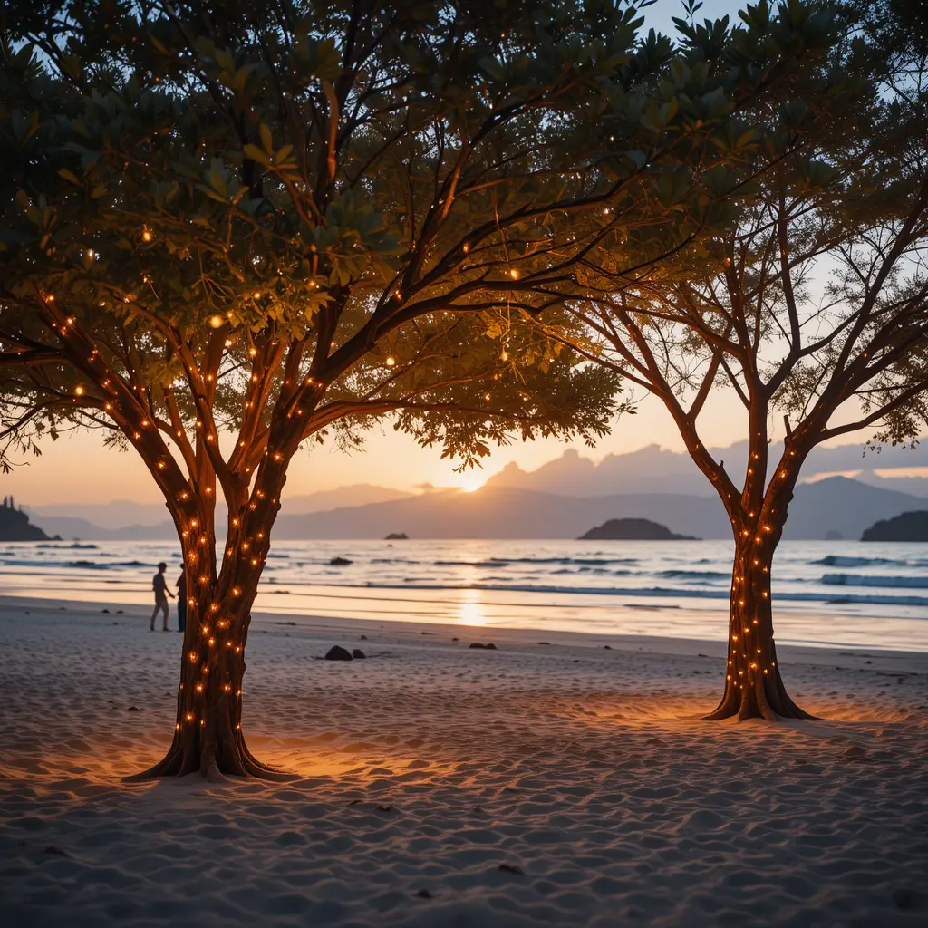 Fairy Lights in the Trees
