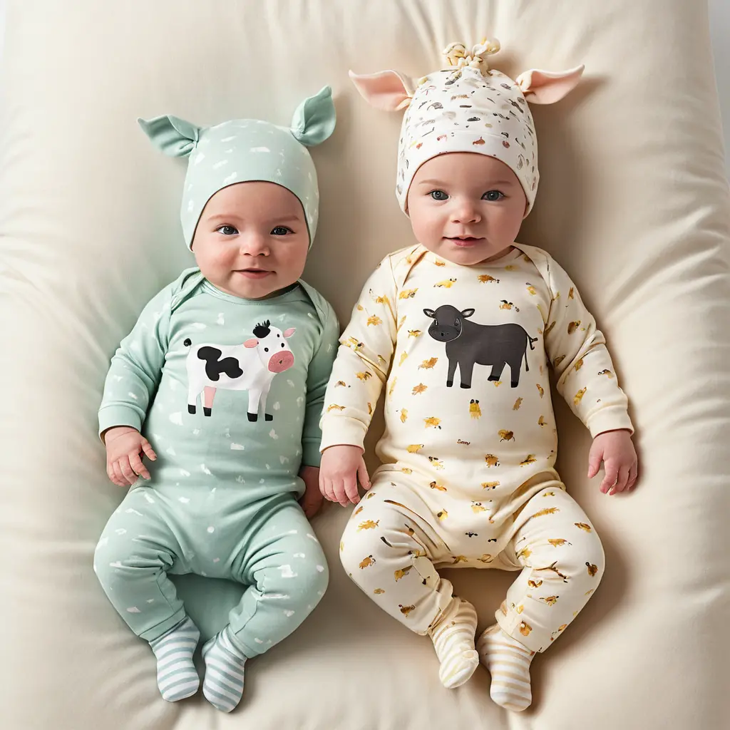 Farm-Themed Baby Clothes
