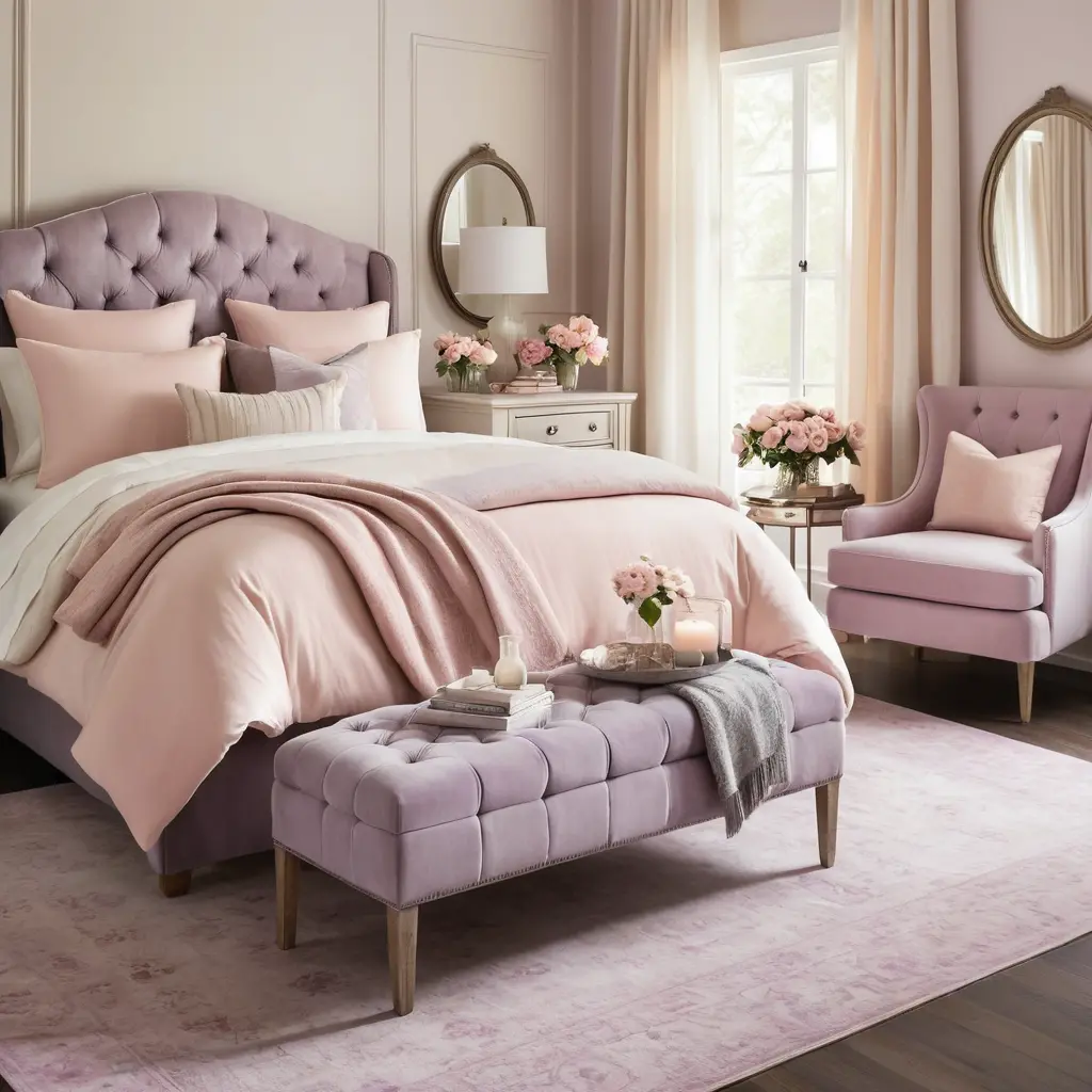 Feminine Chic Bedroom