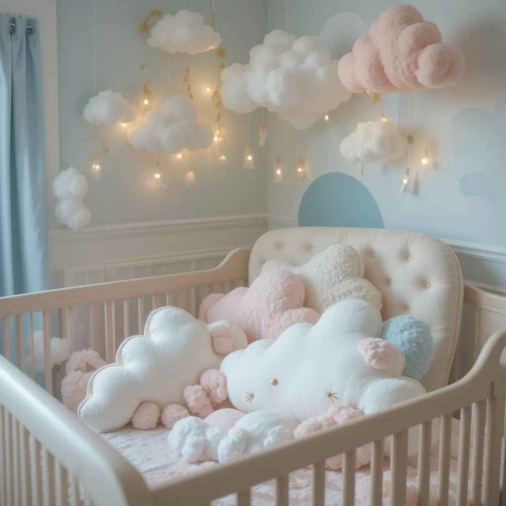 Fluffy Cloud Pillows