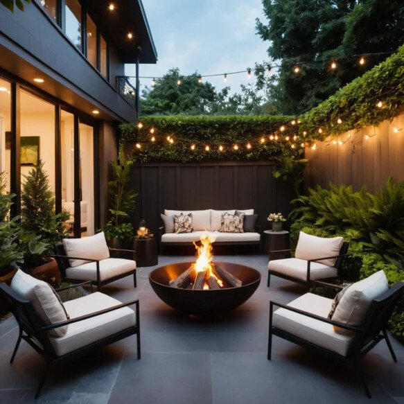 Freestanding Fire Bowl