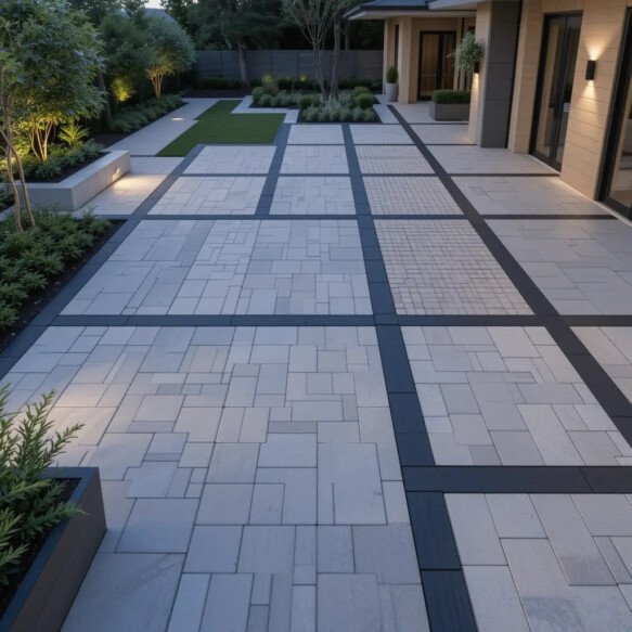 Geometric Paver Patterns