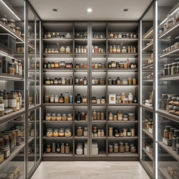 Glass Doors for Shelves