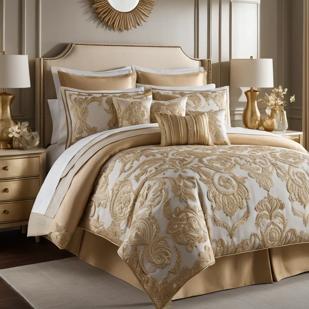 Gold Accented Bedding Sets