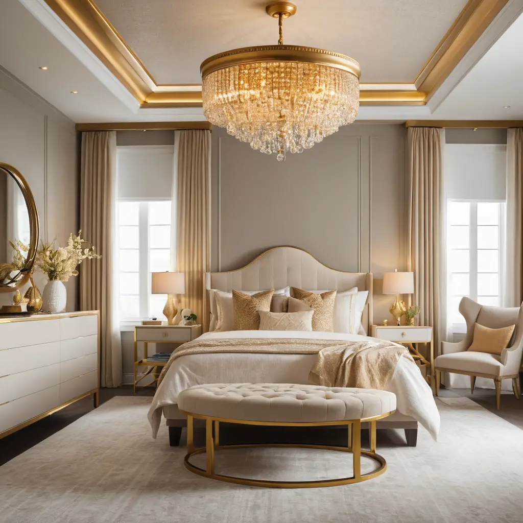 Gold Ceiling Fixtures