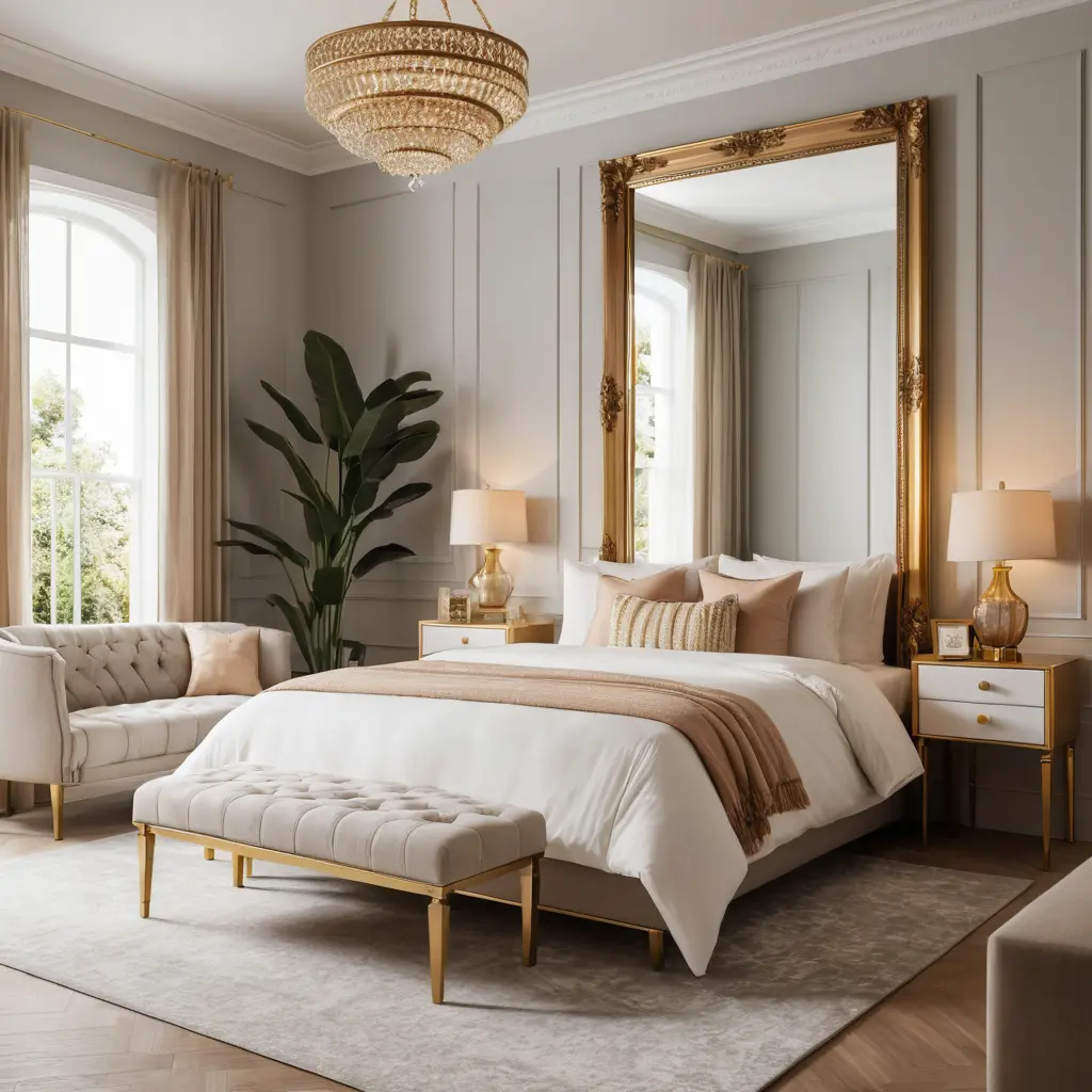 Gold Mirrors for a Stunning Reflection