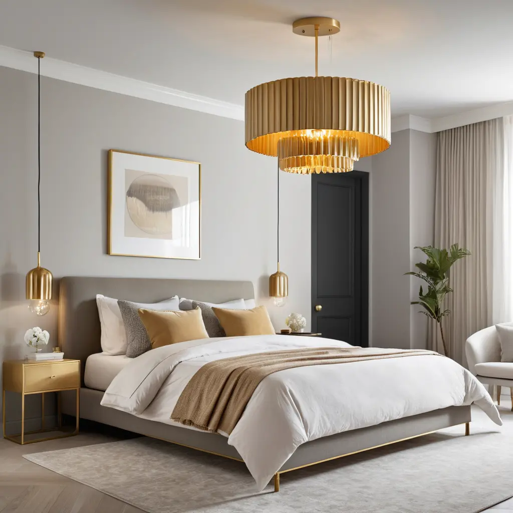 Gold Pendant Lighting for a Chic Glow
