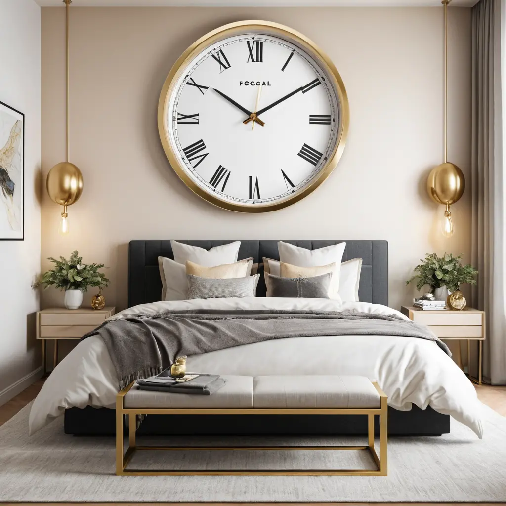 Gold Wall Clocks for Function and Style