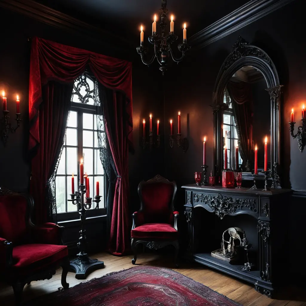 Gothic Candle Holders