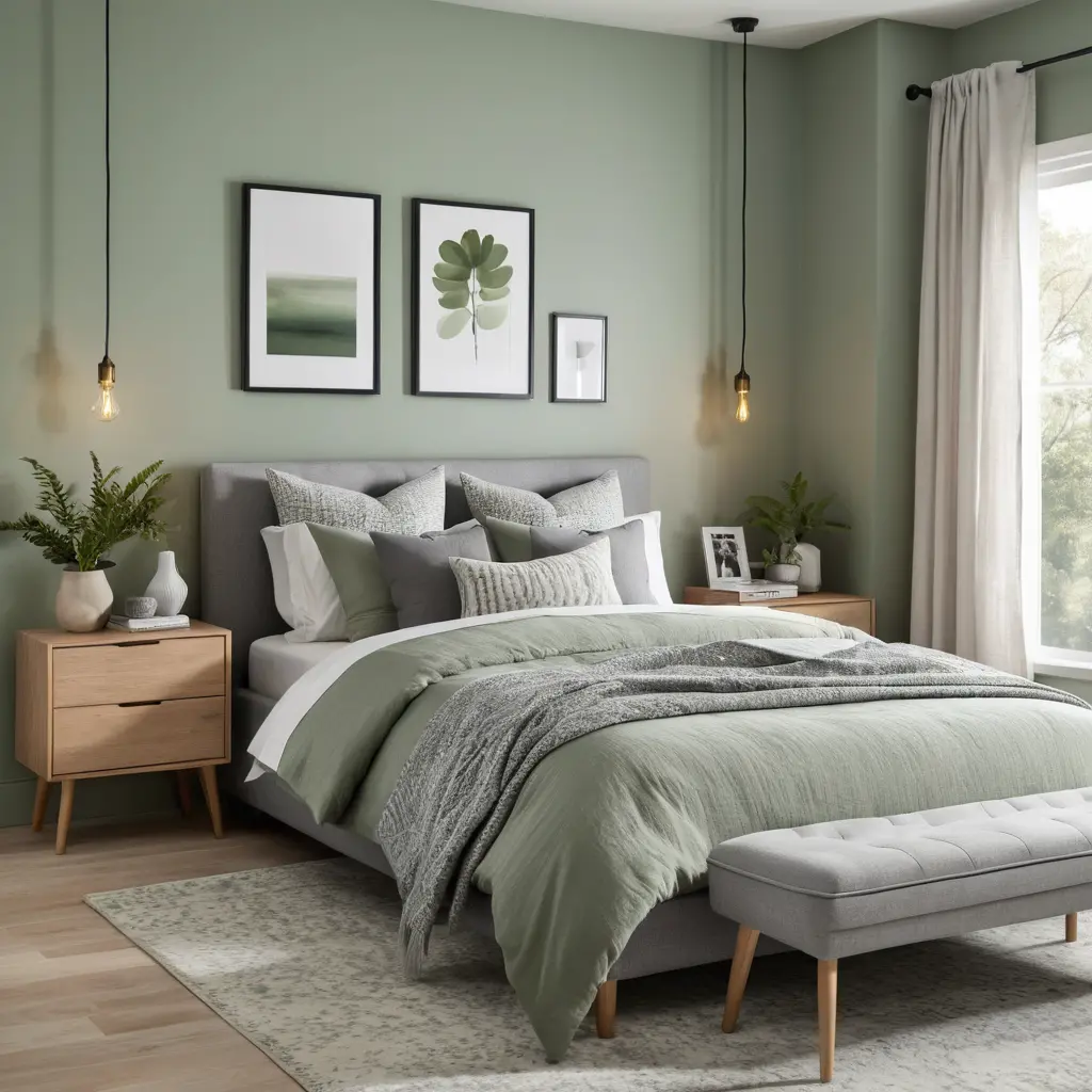 Green and Grey Scheme