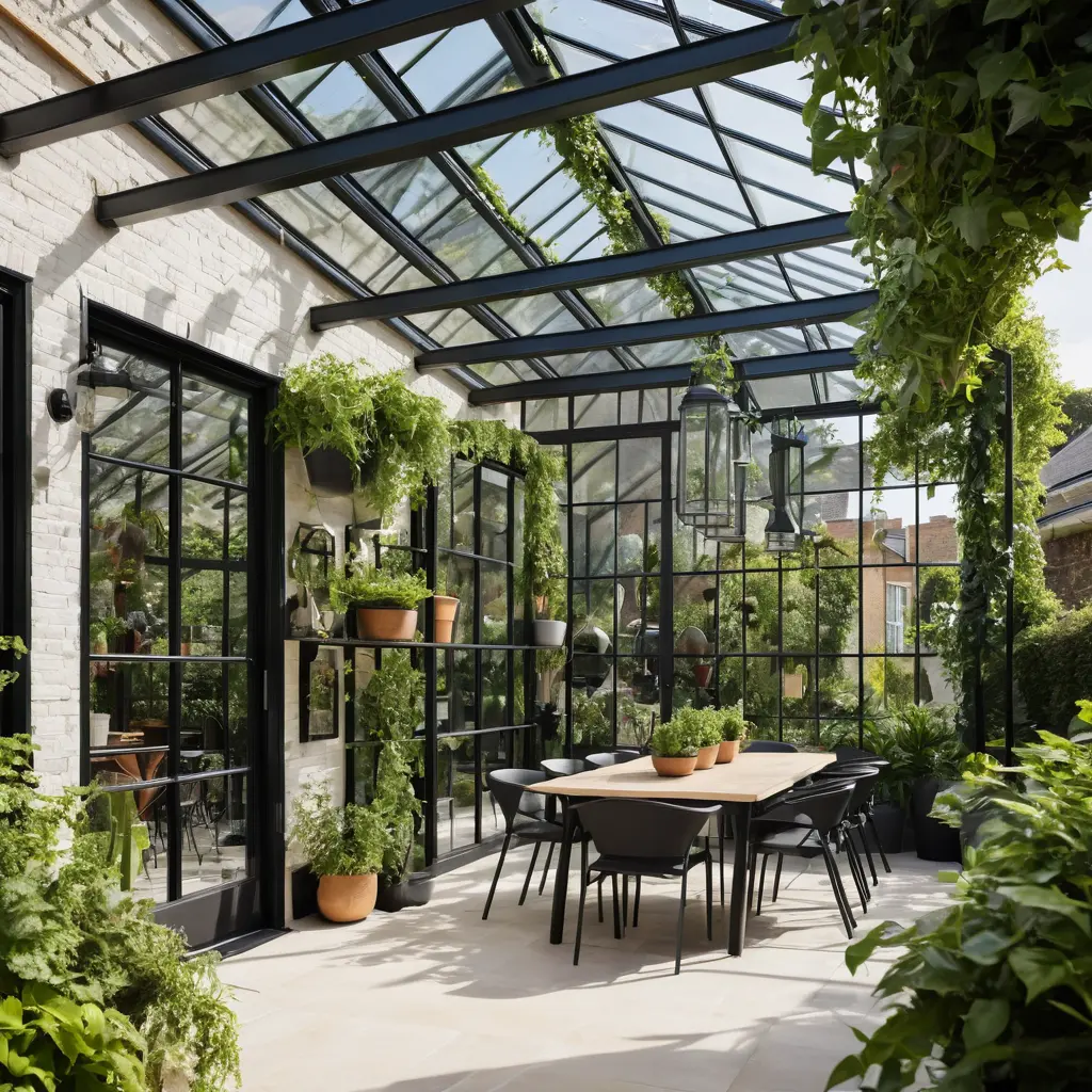 Greenhouse Roof Extension