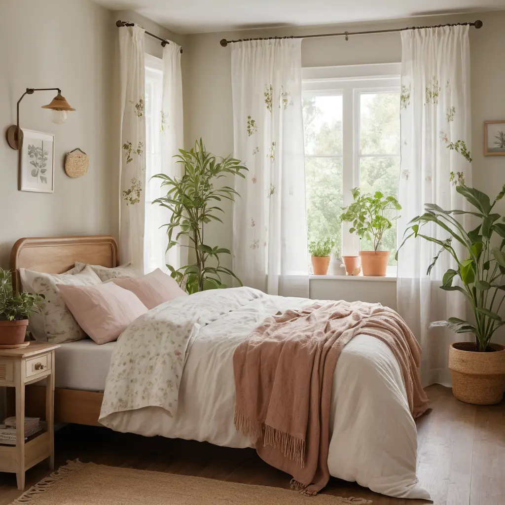 Hang Sheer Curtains for Soft Light