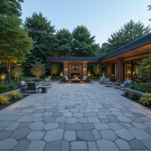 Hexagonal Pavers