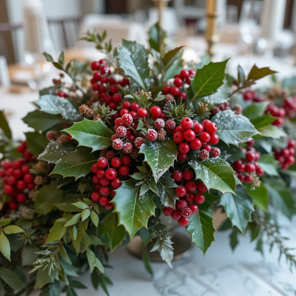 Holly and Berry Decorations