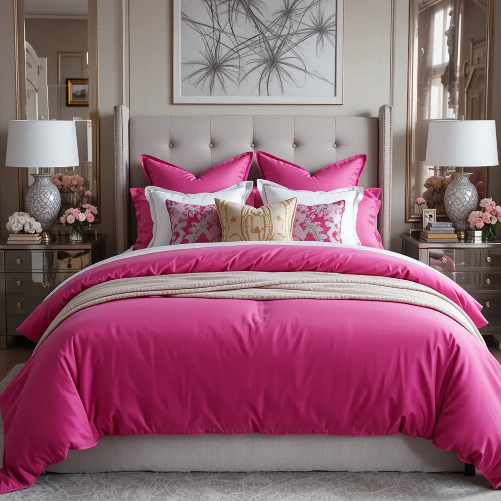 Hot Pink Bedding