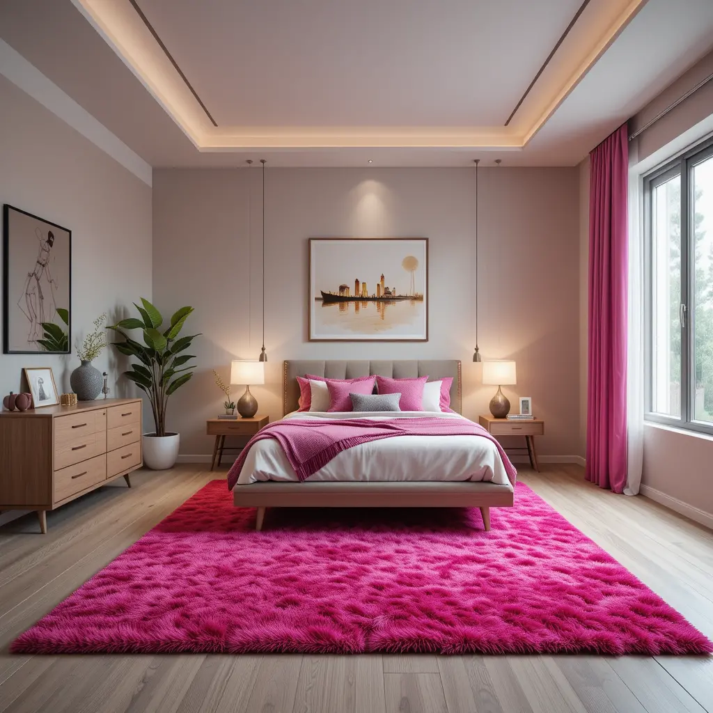 Hot Pink Rug