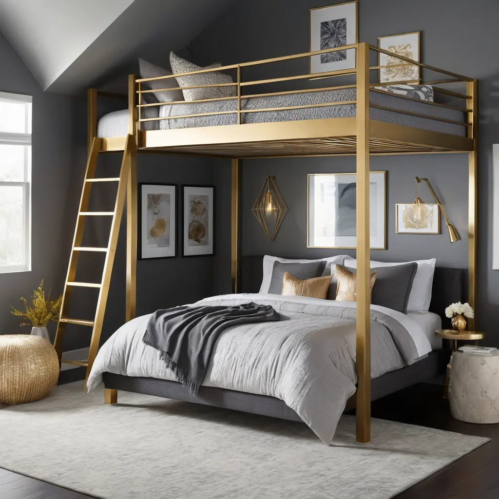 Incorporate Metallic Accents