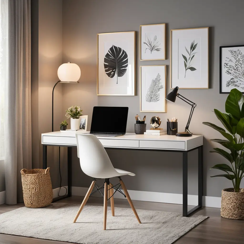 Incorporate a Chic Desk Lamp
