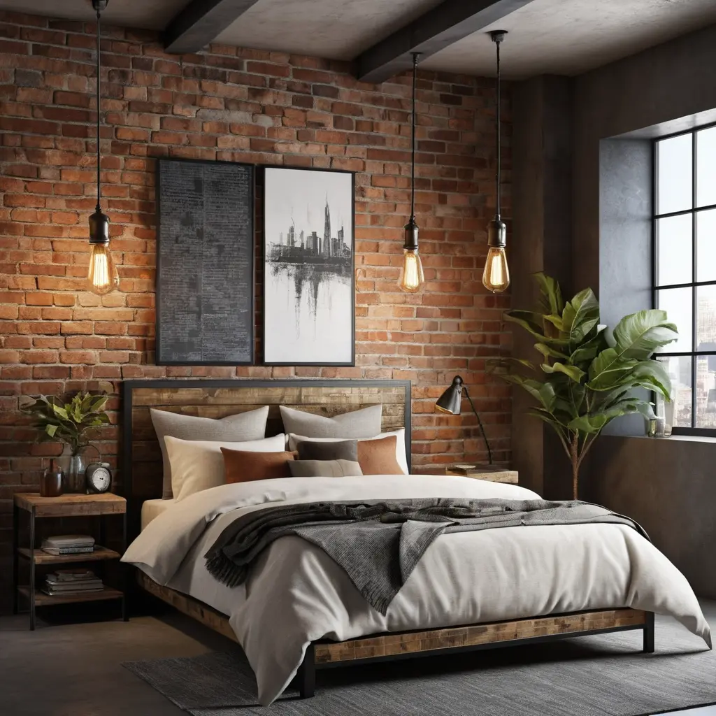 Industrial-Inspired 3D Wall Panels