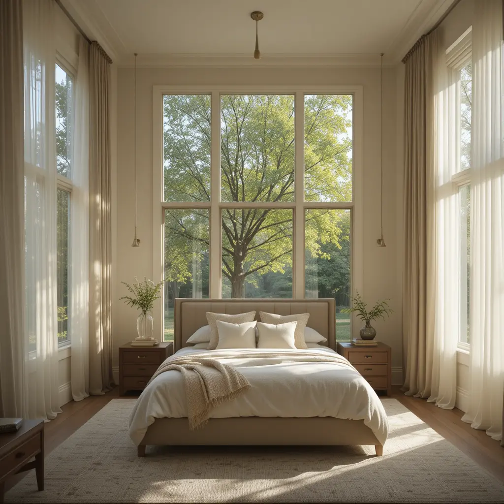 Large Windows with Natural Light