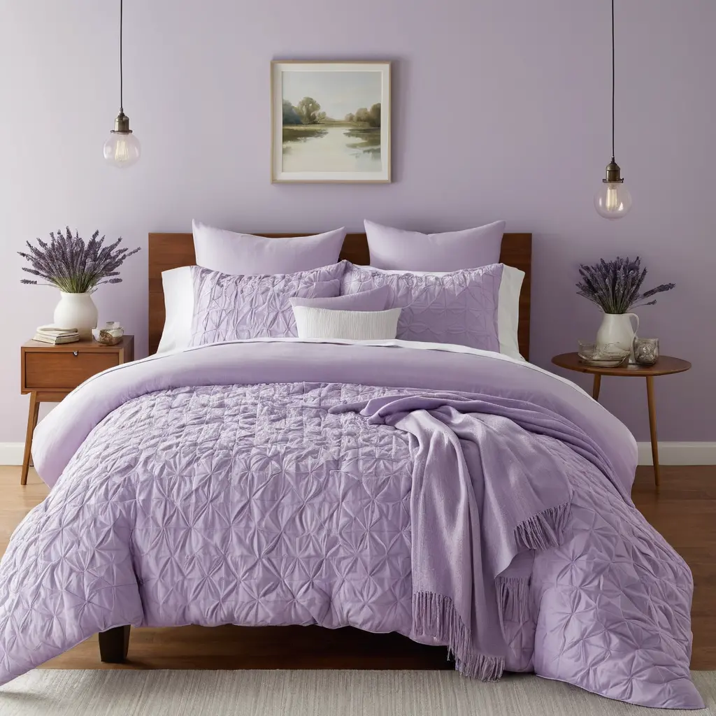Lavender Bedding